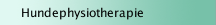Hundephysiotherapie